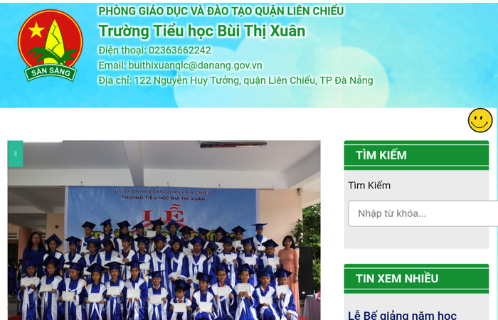 Trường tiểu học Bùi Thị Xuân bị quá tải sĩ số học sinh lớp 1.
