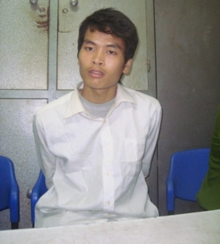 Nguyễn Tiến Dũng tại cơ quan công an Nguyễn Tiến Dũng tại cơ quan công an