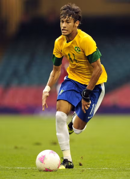 Neymar đang thi đấu rất hay ở Olympic London 2012
