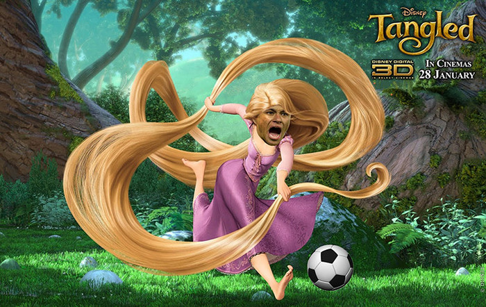 Neymar là nàng công chúa tóc dài đá bóng... Neymar là nàng công chúa tóc dài đá bóng...