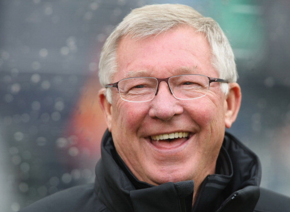 Nụ cười mãn nguyện của Sir Alex Nụ cười mãn nguyện của Sir Alex