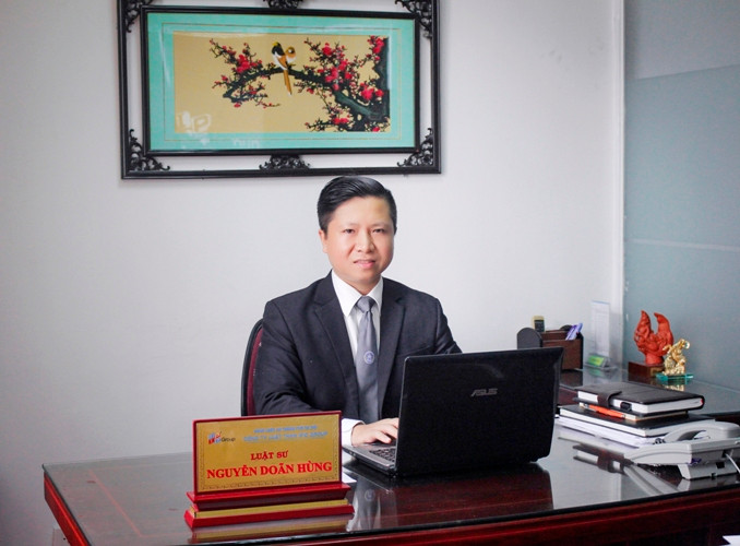 Luật sư Nguyễn Doãn Hùng, Công ty luật IPIC Group Hà Nội (ảnh Bạch Đằng). Luật sư Nguyễn Doãn Hùng, Công ty luật IPIC Group Hà Nội (ảnh Bạch Đằng).