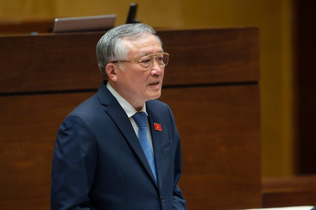 Chánh án Nguyễn Hòa Bình: Nếu là lỗi chủ quan của thẩm phán trong các vụ án bị hủy sửa thì thẩm phán bị xử lý như không tái bổ nhiệm, không xét thi đua - Ảnh: VGP/LS