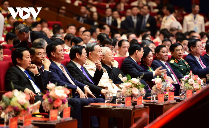 Lãnh đạo Đảng, Nhà nước cùng dự lễ kỷ niệm