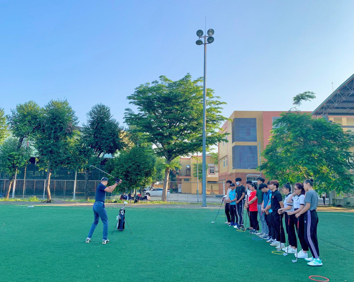 Ảnh minh họa (Nguồn: Website Trường Đại học Thể dục Thể thao Đà Nẵng). San golf638170602797265604.jpg