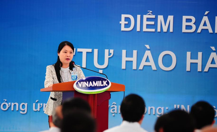 Bà Võ Thị An - Phó Giám đốc Sở Công thương tỉnh Nghệ An phát biểu tại lễ khai trương. Bà Võ Thị An - Phó Giám đốc Sở Công thương tỉnh Nghệ An phát biểu tại lễ khai trương.