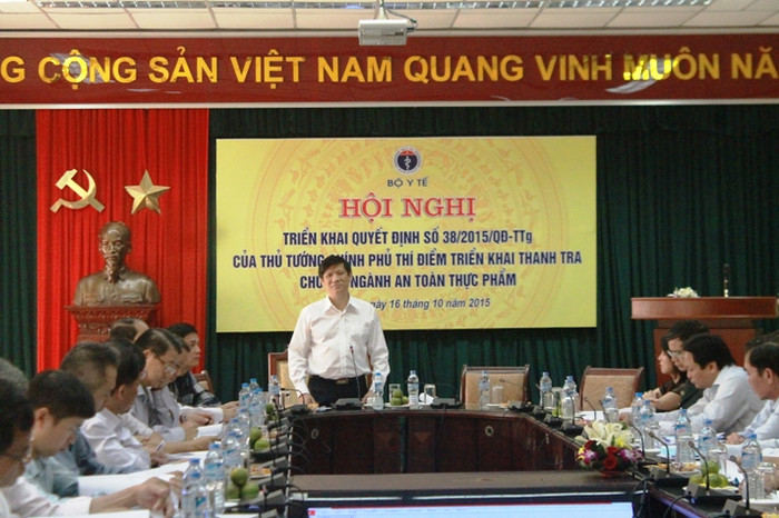 Hội nghị thí điểm thanh tra chuyên ngành an toàn thực phẩm tại quận/huyện, xã/ phường thị trấn tại TP Hà Nội và TP.HCM Hội nghị thí điểm thanh tra chuyên ngành an toàn thực phẩm tại quận/huyện, xã/ phường thị trấn tại TP Hà Nội và TP.HCM