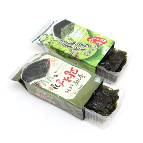 Sản phẩm Lá kim nướng dầu mè Kwang Cheon (ảnh nguồn Nhóm Mua)