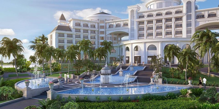 Vinpearl Hạ Long Bay Resort là khu nghỉ 5 sao đẳng cấp quốc tế trên biển đầu tiên và lớn nhất tại Miền Bắc. Đây cũng là quần thể nghỉ dưỡng đầu tiên của hệ thống Vinpearl trong lần đầu Bắc tiến, sau các Vinpearl Resort đã nổi tiếng tại Nha Trang, Phú Quốc, Đà Nẵng. Vinpearl Hạ Long Bay Resort sẽ khai trương vào ngày 31/10/2015. Vinpearl Hạ Long Bay Resort là khu nghỉ 5 sao đẳng cấp quốc tế trên biển đầu tiên và lớn nhất tại Miền Bắc. Đây cũng là quần thể nghỉ dưỡng đầu tiên của hệ thống Vinpearl trong lần đầu Bắc tiến, sau các Vinpearl Resort đã nổi tiếng tại Nha Trang, Phú Quốc, Đà Nẵng. Vinpearl Hạ Long Bay Resort sẽ khai trương vào ngày 31/10/2015.