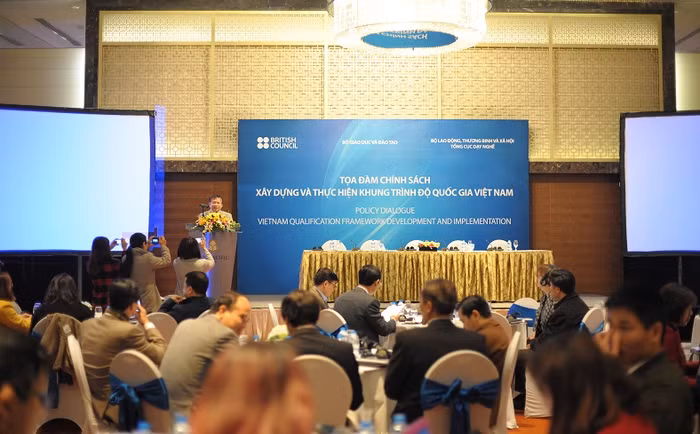 Quang cảnh buổi tọa đàm (Ảnh: Thùy Linh)