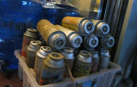 SV "nơp nớp" lo nổ bình gas mini “ba không” ảnh 2