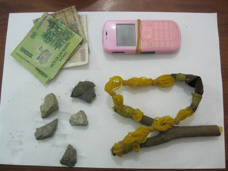 "Vũ khí" của tên cướp