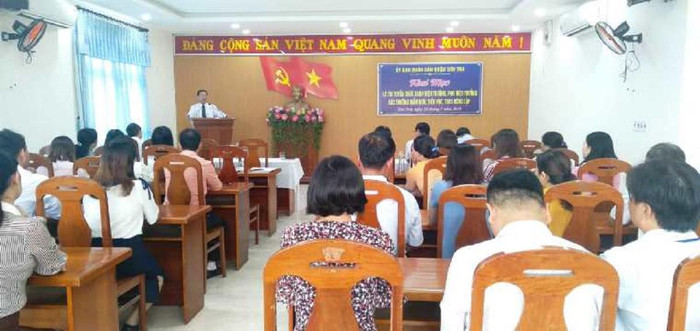 Đà Nẵng tiếp tục thực hiện thi tuyển chức danh Hiệu trưởng, Hiệu phó. Ảnh: KD Đà Nẵng tiếp tục thực hiện thi tuyển chức danh Hiệu trưởng, Hiệu phó. Ảnh: KD