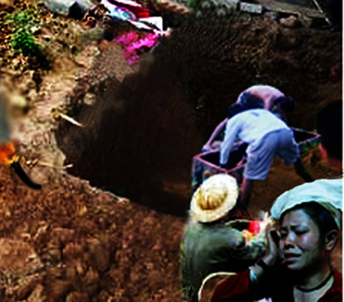 2. Bốc mồ mả Theo tục lệ truyền thống của người Việt, địa táng vẫn là hình thức phổ biến để lo việc hậu sự cho người quá cố. Người ta bảo chết là hết, nhưng thực ra, chết mới chỉ là bước khởi đầu mới. Bởi, chỉ vài năm sau, người dưới cõi âm lại được thay tấm áo mới, được mồ yên mả đẹp với tục cải táng (hay còn được gọi là sang cát, thay áo).