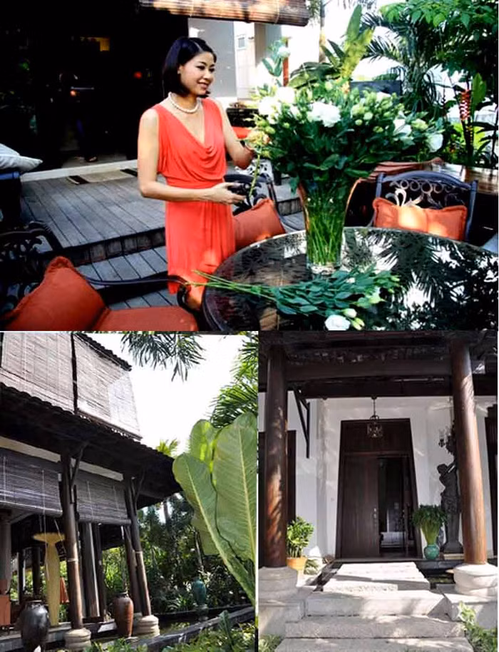 Hà Kiều Anh rất mãn nguyện với không gian xanh này. Chị tâm sự: “Tôi thích tự xây cho mình một cái nhà mà tôi cho là đẹp. Ngoài công việc ở công ty, tôi muốn dành nhiều thời gian chăm sóc gia đình, nấu những món ăn ngon, và dọn dẹp nhà cửa, tưới những vườn cây trước nhà. Những ngày cuối tuần, muốn được ngồi cùng những người bạn yêu quý ở cái bàn đặt ngoài hiên”…