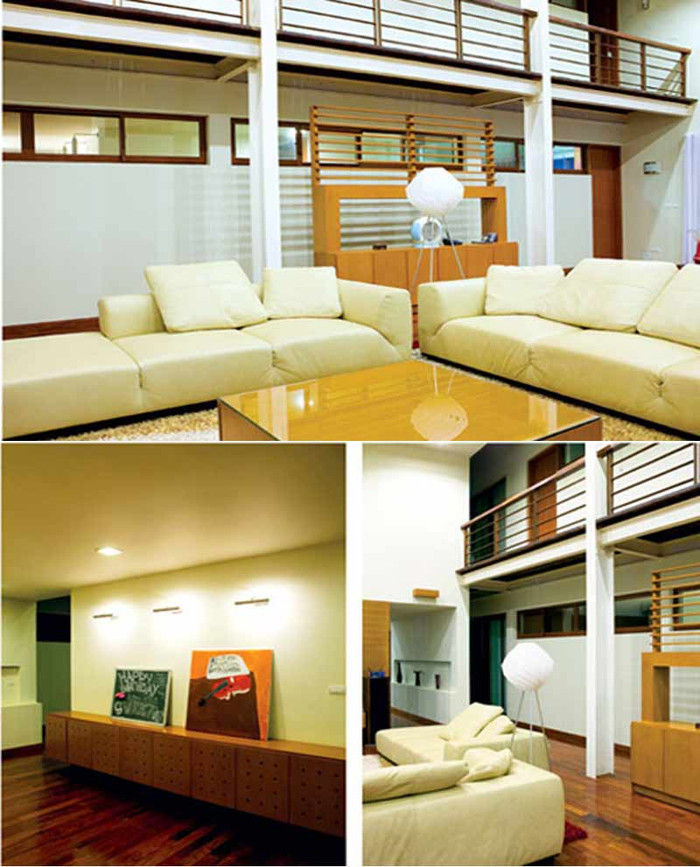 Mỹ Linh luôn quan niệm phải làm sao để không gian đơn giản, hiện đại và nhất quán, thích hợp với gia đình nhiều trẻ con.