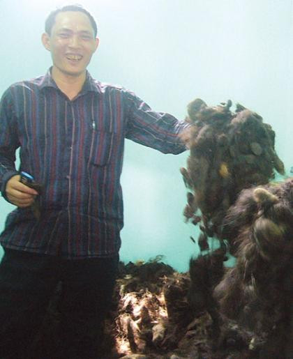 Ngoài những người trực tiếp tham gia buôn bán tóc, còn một bộ phận không nhỏ dân trong làng làm nghề gỡ tóc rối cho các đại lý. Trung bình mỗi hộ kinh doanh lớn thuê từ 5- 10 lao động gỡ tóc, tiền công 70- 80.000 đồng/ngày, cá biệt vào vụ cấy vụ cày lên tới 100.000 đồng. Ngoài những người trực tiếp tham gia buôn bán tóc, còn một bộ phận không nhỏ dân trong làng làm nghề gỡ tóc rối cho các đại lý. Trung bình mỗi hộ kinh doanh lớn thuê từ 5- 10 lao động gỡ tóc, tiền công 70- 80.000 đồng/ngày, cá biệt vào vụ cấy vụ cày lên tới 100.000 đồng.