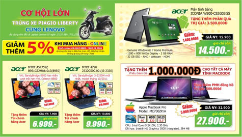 Nhiều mặt hàng giảm giá khuyến mại + tặng quà hấp dẫn tại Media Mart vào cuối tháng 10 này. Nhiều mặt hàng giảm giá khuyến mại + tặng quà hấp dẫn tại Media Mart vào cuối tháng 10 này.