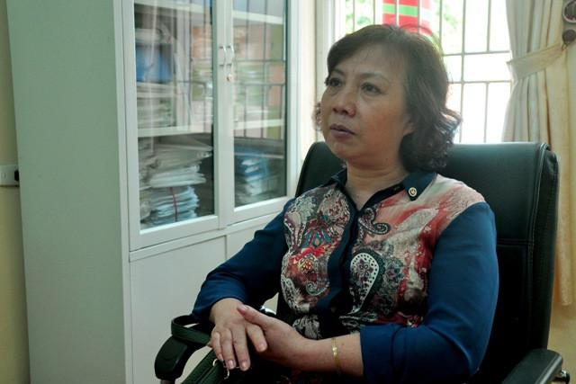 Bà Hà khẳng định, phụ huynh có thể hoàn toàn yên tâm khi đưa trẻ tới trường mầm non khi trường chưa phát hiện bệnh sởi. Ảnh: Trần Kháng Bà Hà khẳng định, phụ huynh có thể hoàn toàn yên tâm khi đưa trẻ tới trường mầm non khi trường chưa phát hiện bệnh sởi. Ảnh: Trần Kháng