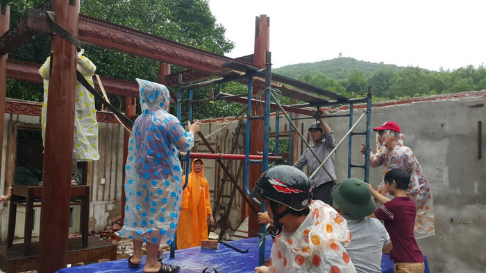 Biệt phủ của đại gia vàng đã gần như bị phá dở hoàn toàn vào ngày 2/1/2019.