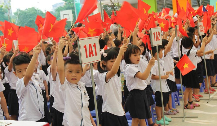 Hôm nay 5/9, hơn 22,5 triệu học sinh cả nước từ mầm non đến trung học phổ thông dự lễ khai giảng, chính thức bước vào năm học mới 2019-2020. (Ảnh minh họa: Thùy Linh) Hôm nay 5/9, hơn 22,5 triệu học sinh cả nước từ mầm non đến trung học phổ thông dự lễ khai giảng, chính thức bước vào năm học mới 2019-2020. (Ảnh minh họa: Thùy Linh)