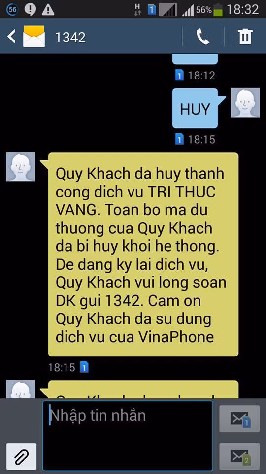 Để không bị mất tiền bởi những dịch vụ "trên trời rơi xuống" như thế này, khách hàng chỉ còn cách phải liên tục tự kiểm tra thuê bao điện thoại và tự xóa dịch vụ giá trị gia tăng trước khi bị trừ tiền.