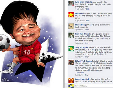 Những ý kiến trên fanpage SLNA