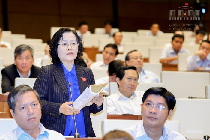 Đại biểu Quốc hội Trần Thị Quốc Khánh - đoàn Hà Nội (ảnh quochoi.vn). Đại biểu Quốc hội Trần Thị Quốc Khánh - đoàn Hà Nội (ảnh quochoi.vn).