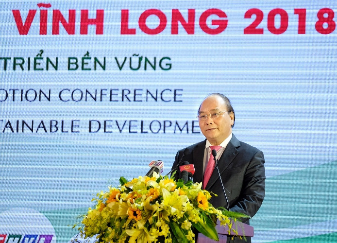 Thủ tướng cho rằng “Vĩnh Long là xứ địa linh, đất sinh nhân kiệt, người sinh anh hùng” (ảnh chinhphu.vn).