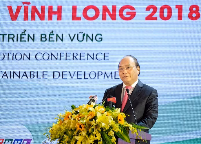 Thủ tướng cho rằng “Vĩnh Long là xứ địa linh, đất sinh nhân kiệt, người sinh anh hùng” (ảnh chinhphu.vn).