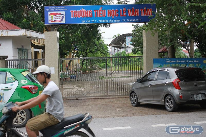 Trường Lê Văn Tám khi bà Thanh làm hiệu trưởng có nhiều vi phạm (ảnh Trinh Phúc).