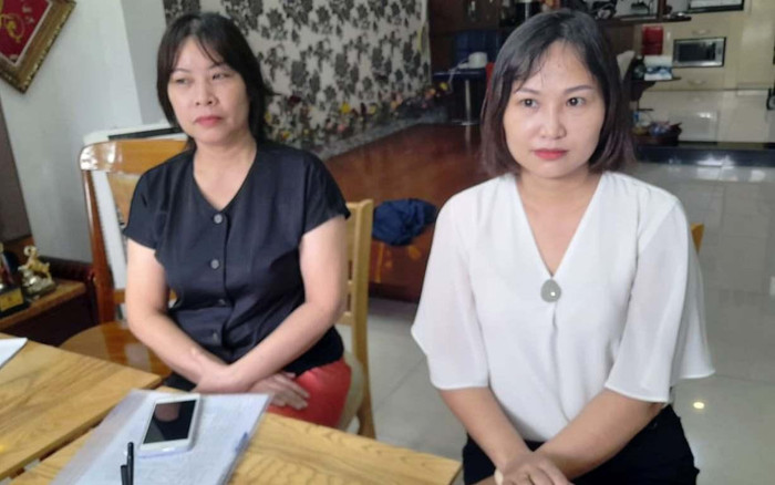 04 nhân viên kế toán trường học có thâm niên công tác lâu năm ở Đà Nẵng có đơn cầu cứu cơ quan chức năng về việc bị chấm dứt hợp đồng lao động họ cho là trái quy định. Ảnh: AN