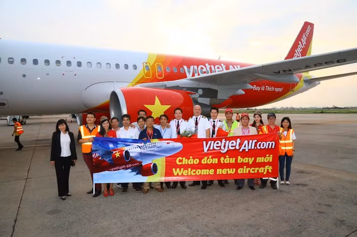 Vietjet đón tàu bay A320 thứ 24 của hãng.