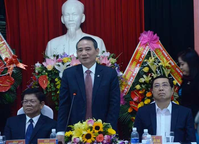 Bí thư Thành ủy Đà Nẵng Trương Quang Nghĩa nói về việc doanh nghiệp tác động đến cả công tác nhân sự của chính quyền. Ảnh: TT