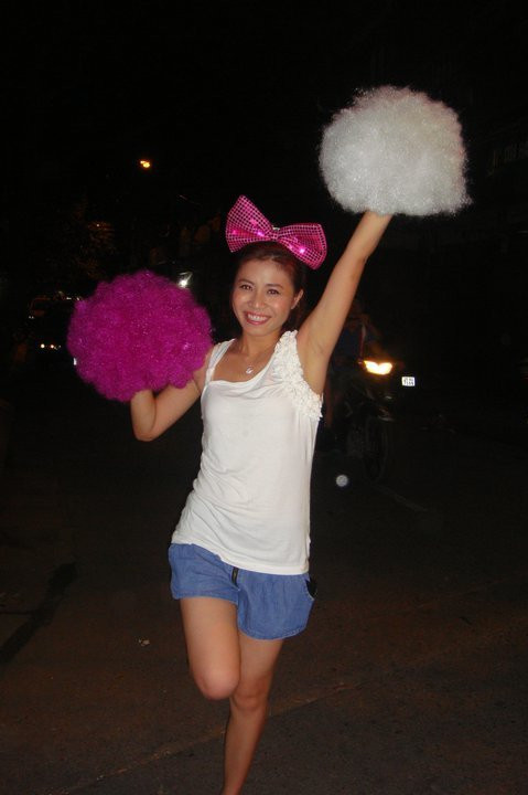 Đẹp dịu dàng nhưng cũng không kém phần tinh nghịch.