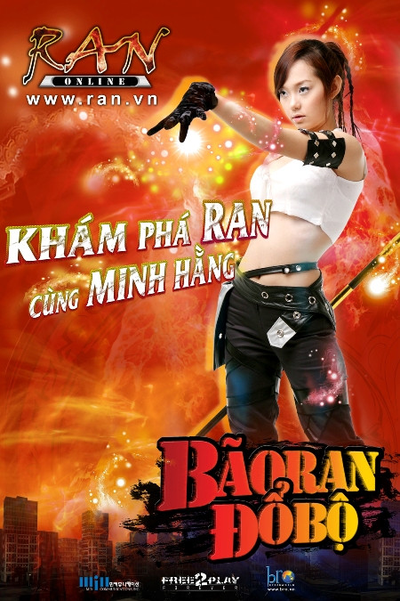 Hình ảnh mạnh mẽ nhưng không kém phần quyến rũ của Minh Hằng đã giúp game online này lan tỏa mạnh mẽ hơn.