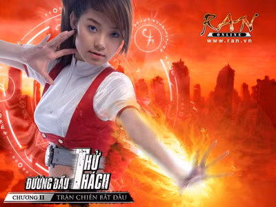 Hình ảnh đẹp của Minh Hằng trong cosplay Ran từng khiến không ít game thủ bỏng mắt.