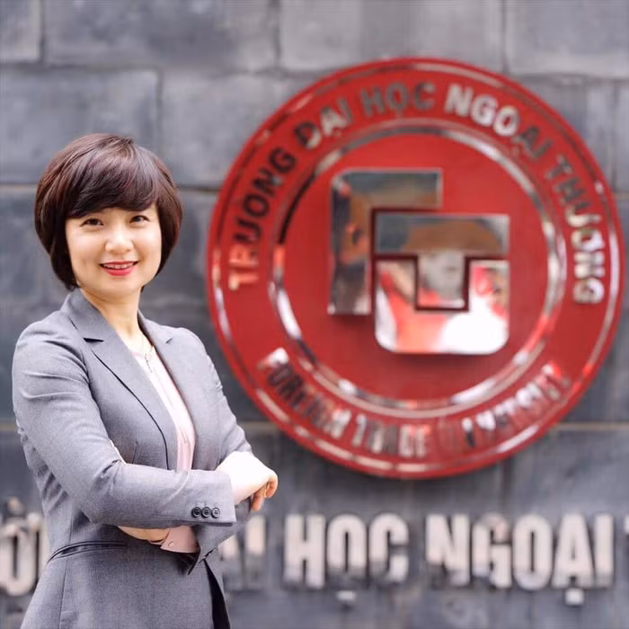 Phó giáo sư, Tiến sĩ Phạm Thu Hương- Phó Hiệu trưởng Trường Đại học Ngoại Thương (ảnh: NVCC)