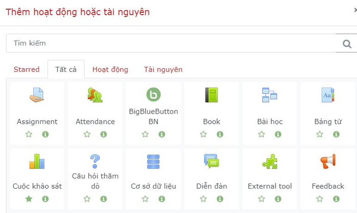 Các hoạt động triển khai để đánh giá người học Các hoạt động triển khai để đánh giá người học
