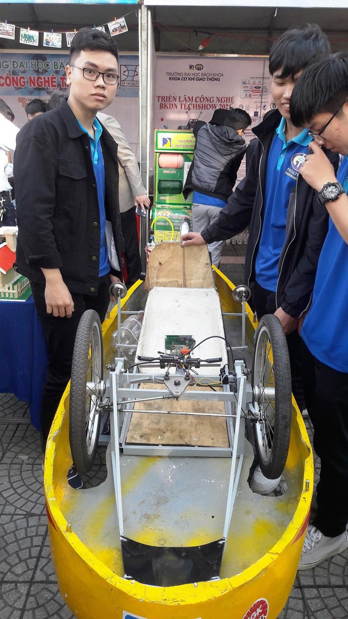 Một mô hình độc đáo được trình diễn tại BKDN Techshow.