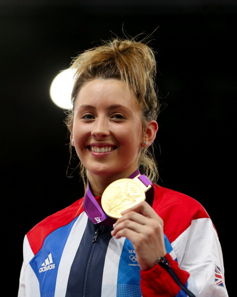 Jade Jones vừa giành HCV Olympic London 2012 môn Taekwondo... Jade Jones vừa giành HCV Olympic London 2012 môn Taekwondo...