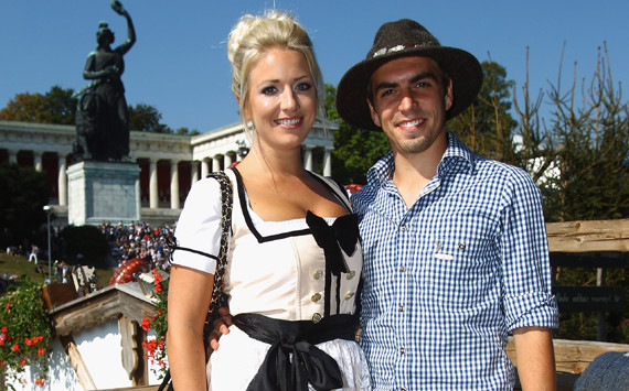 Claudia Schattenberg, vợ của hậu vệ Philipp Lahm.