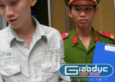 Bị cáo Tuấn Anh. Bị cáo Tuấn Anh.