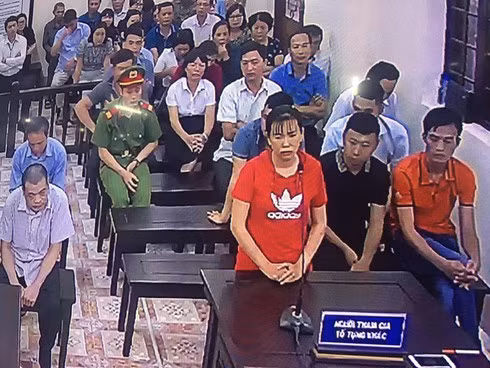 Bà Tống Thị Thu Hương (ảnh Trinh Phúc).