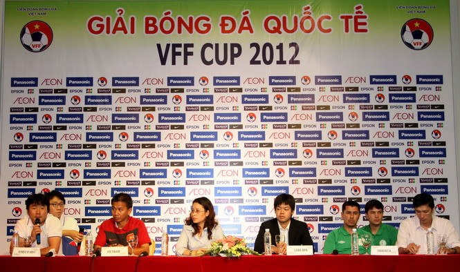 Buổi họp báo trước ngày khai mạc VFF Cup. Buổi họp báo trước ngày khai mạc VFF Cup.