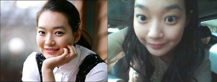 16. Mỹ nhân tự nhiên Shin Min Ah với đôi mắt to tròn và làn da hoàn hảo.