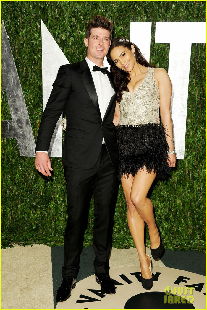 Paula Patton và bạn trai Robin Thicke