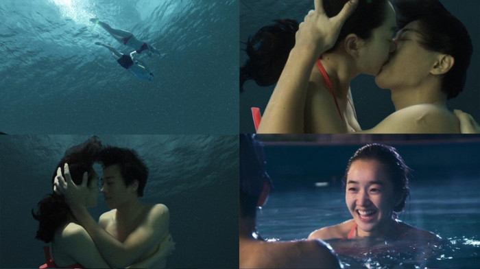 4. Phim "A thousand day's promise": Nụ hôn dưới nước