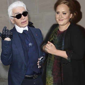 Nữ ca sĩ tài năng Adele bị nhà thiết kế thời trang danh tiếng Karl Lagerfeld, cũng chính là fan của cô chê trách rằng dù cô rất xinh và hát tuyệt hay nhưng trông cô... quá béo! Nữ ca sĩ tài năng Adele bị nhà thiết kế thời trang danh tiếng Karl Lagerfeld, cũng chính là fan của cô chê trách rằng dù cô rất xinh và hát tuyệt hay nhưng trông cô... quá béo!