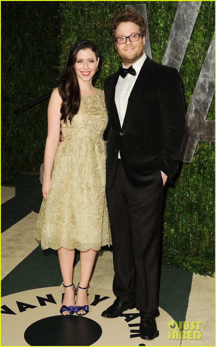 Seth Rogen và vợ Lauren Miller Seth Rogen và vợ Lauren Miller